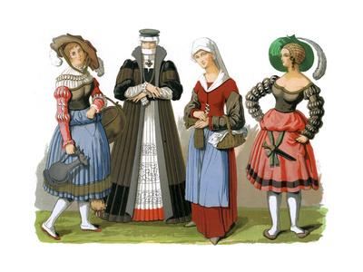 Swiss Costumes, 15th-16th Century