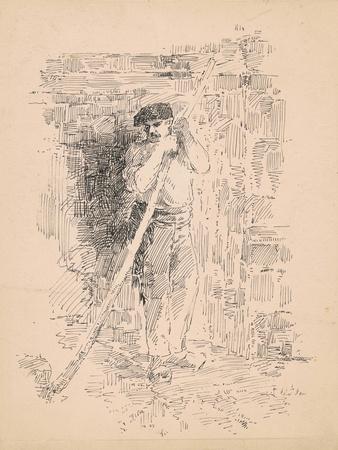 Standing Male Peasant, c.1878