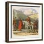 Edward Murdered at Corfe-James William Edmund Doyle-Framed Giclee Print