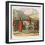 Edward Murdered at Corfe-James William Edmund Doyle-Framed Giclee Print