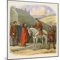 Edward Murdered at Corfe-James William Edmund Doyle-Mounted Giclee Print