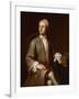 Edward Nightingale, C.1722-24 (Oil on Canvas)-John Smibert-Framed Giclee Print