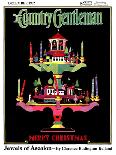 "Christmas Candelabra," Country Gentleman Cover, December 1, 1932-Edward O. Kraske-Framed Giclee Print