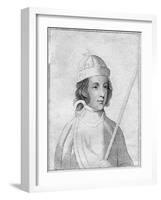 Edward of Westminster, Prince of Wales, Son of King Henry VI of England-S Harding-Framed Giclee Print