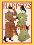 Poster Calendar 1897-Edward Penfield-Art Print