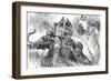 Edward, Prince of Wales, Hunting Tiger During His State Visit to India in 1876-null-Framed Giclee Print