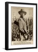 Edward Prince of Wales, on Hunting Trip-null-Framed Art Print