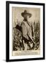 Edward Prince of Wales, on Hunting Trip-null-Framed Art Print