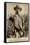 Edward Prince of Wales, on Hunting Trip-null-Framed Stretched Canvas