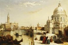 The Grand Canal with Santa Maria Della Salute, Venice-Edward Pritchett-Giclee Print