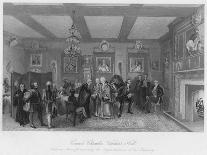 Council Chamber, Vintner's Hall. Vintner Sherriff receiving the Congratulations of his Company-Edward Radclyffe-Giclee Print