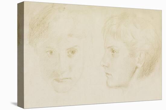 Edward Robert Hughes, Aged 16, 1867-Charles Fairfax Murray-Stretched Canvas