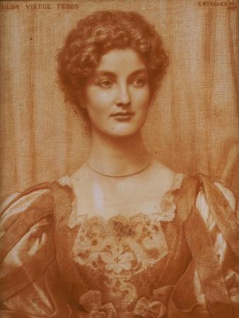 Portrait of Hilda Virtue Tebbs, 1897