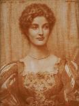 Portrait of Hilda Virtue Tebbs, 1897-Edward Robert Hughes-Giclee Print