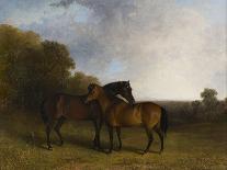 Two Hunters in a Landscape by Edward Robert Smythe-Edward Robert Smythe-Giclee Print