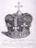Imperial Crown of State Worn by King George III on His Coronation, 1763-Edward Rooker-Framed Giclee Print