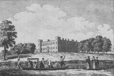 'Sion House, view'd from opposite Isleworth Church', c1760