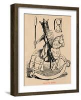 'Edward's Hobby', c1860, (c1860)-John Leech-Framed Giclee Print