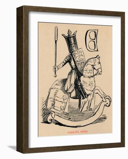 'Edward's Hobby', c1860, (c1860)-John Leech-Framed Giclee Print