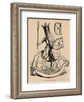 'Edward's Hobby', c1860, (c1860)-John Leech-Framed Giclee Print