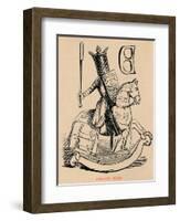 'Edward's Hobby', c1860, (c1860)-John Leech-Framed Giclee Print