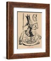 'Edward's Hobby', c1860, (c1860)-John Leech-Framed Giclee Print