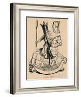 'Edward's Hobby', c1860, (c1860)-John Leech-Framed Giclee Print