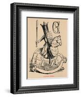 'Edward's Hobby', c1860, (c1860)-John Leech-Framed Giclee Print