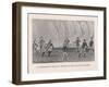 Edward Sackville, 4th Duke of Dorset, Playing Cricket, 18th Century-null-Framed Giclee Print