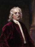 Portrait of Sir Isaac Newton-Edward Scriven-Giclee Print