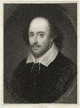 William Shakespeare English Playwright and Poet-Edward Scriven-Art Print
