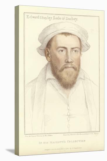 Edward Stanley, Earl of Derby-Hans Holbein the Younger-Stretched Canvas