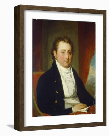 Edward Stow, c.1803-Gilbert Stuart-Framed Giclee Print