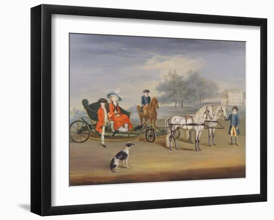 Edward Stratford, 2nd Earl of Aldborough, and His Wife, Anne Elizabeth-Francis Sartorius-Framed Giclee Print