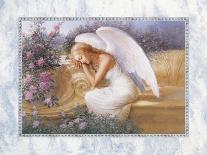 Angel at Rest-Edward Tadiello-Framed Stretched Canvas