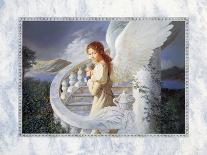 Angel Radiant-Edward Tadiello-Mounted Art Print