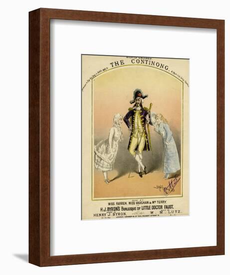 Edward Terry, Continong-Alfred Concanen-Framed Art Print