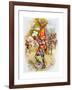 Edward the Black Prince at the Battle of Crecy in 1346, Illustration from 'stories of Royal…-Joseph Finnemore-Framed Giclee Print