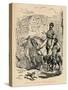 'Edward the Black Prince, conducting his Prisoner', c1860, (c1860)-John Leech-Stretched Canvas