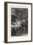 Edward the Black Prince Serves His Prisoner John of France-null-Framed Giclee Print