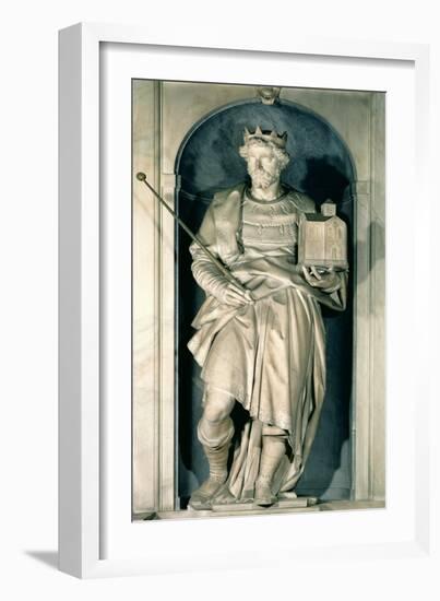 Edward the Confessor Niche from the Salviati Chapel-Giambologna-Framed Giclee Print