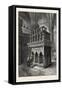 Edward the Confessor's Shrine, Westminster Abbey, London, UK, 19th Century-null-Framed Stretched Canvas