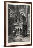 Edward the Confessor's Shrine, Westminster Abbey, London, UK, 19th Century-null-Framed Giclee Print