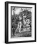 Edward the Confessor Watching the Building of Westminster Abbey, C1050-Richard Caton Woodville II-Framed Giclee Print