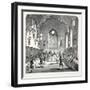 Edward the First and Queen Eleanor Keeping their Christmas at Conway Castle, Pub. 19th Century-null-Framed Giclee Print