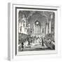 Edward the First and Queen Eleanor Keeping their Christmas at Conway Castle, Pub. 19th Century-null-Framed Giclee Print