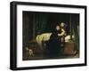 Edward V (1470-83) and Richard, Duke of York in the Tower (Les Enfants D'Edouard) 1830-Hippolyte Delaroche-Framed Giclee Print