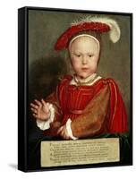 Edward Vi as a Child, C. 1538-Hans Holbein the Elder-Framed Stretched Canvas