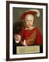 Edward Vi as a Child, C. 1538-Hans Holbein the Elder-Framed Giclee Print