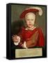 Edward Vi as a Child, C. 1538-Hans Holbein the Elder-Framed Stretched Canvas